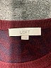 Ann Taylor LOFT Animal Print Burgundy Pullover Sweater Size S - photo 7