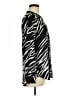Sofia by Sofia Vergara 100% Polyester Animal Print Black Long Sleeve Blouse Size M - photo 4