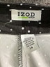 Izod Golf 100% Polyester Polka Dots Black Shorts Size 14 - photo 3