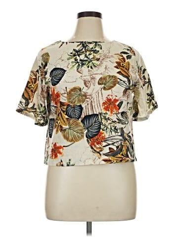 Zanzea Collection Short Sleeve Blouse (view 1)