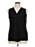 Dana Buchman Black Sleeveless Blouse Size XL - photo 1