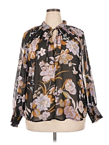 Catherine Malandrino Long Sleeve Blouse (view 1)