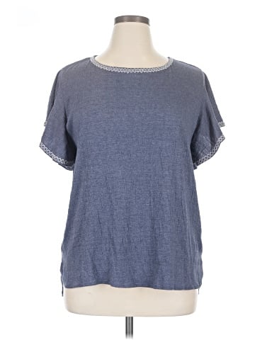 Max Studio Short Sleeve Top (view 1)