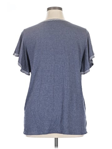 Max Studio Short Sleeve Top (view 2)