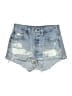Levi's 100% Cotton Blue Denim Shorts Size 26 waist - photo 1