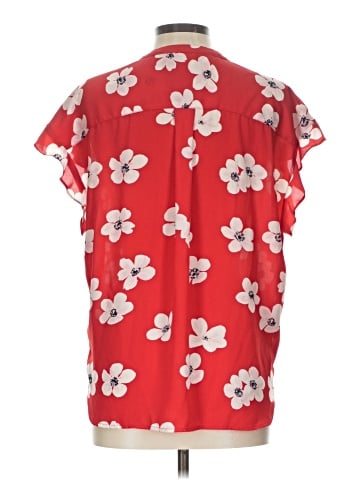 J.Crew Factory Store Short Sleeve Blouse (view 2)