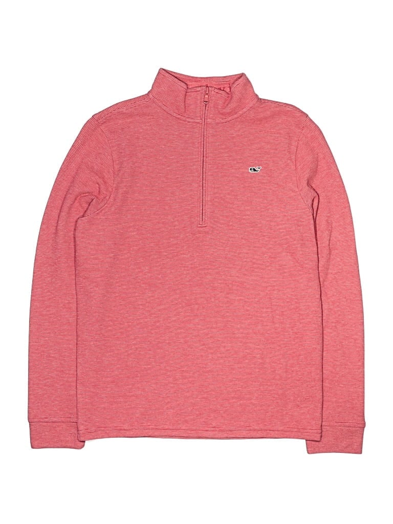 Pre-owned Vineyard Vines Kids' Track Jacket In Red