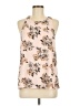 DAILYLOOK 100% Polyester Tan Sleeveless Blouse Size M - photo 1
