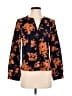 Unbranded 100% Polyester Orange Long Sleeve Blouse Size S - photo 1