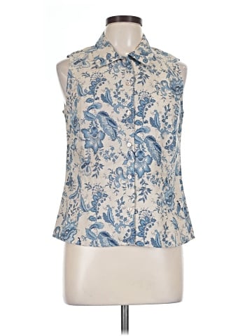 Charter Club Sleeveless Button-Down Shirt (view 1)