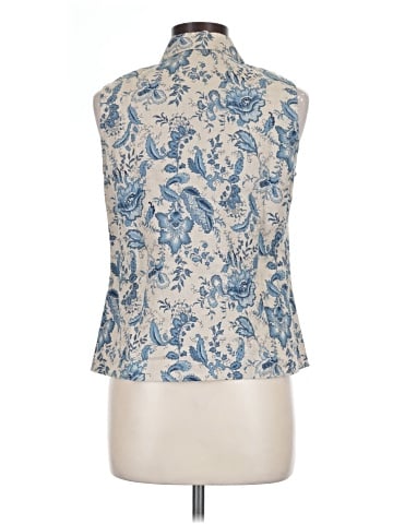 Charter Club Sleeveless Button-Down Shirt (view 2)