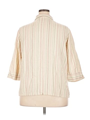 Napa Valley 3/4 Sleeve Button-Down Shirt (view 2)
