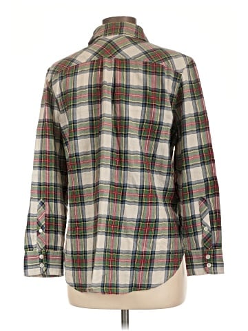 J.Crew 3/4 Sleeve Button-Down Shirt (view 2)