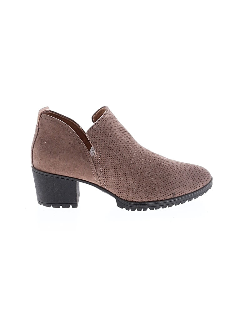 Pre-owned Dr. Scholl's Ankle Boots In Brown