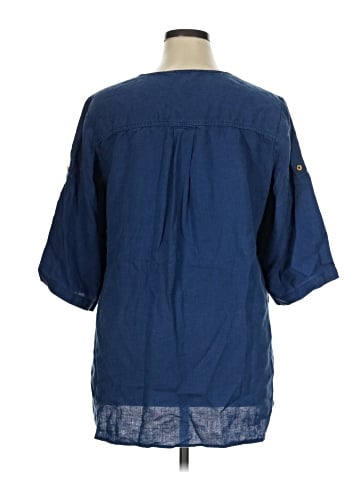 Ellen Tracy Short Sleeve Blouse (view 2)