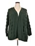 Maurices 100% Polyester Green Kimono Size 2X - photo 1
