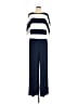 Tiana B. Stripes Blue Jumpsuit Size L - photo 1