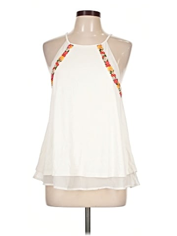 Blue Rain Sleeveless Blouse (view 1)