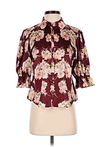 Cinq à Sept 3/4 Sleeve Blouse (view 1)