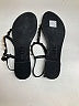Tory Burch 100% Leather Black Sandals Size 7 - photo 5