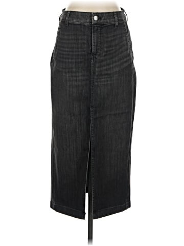 White House Black Market Denim Skirt (view 1)