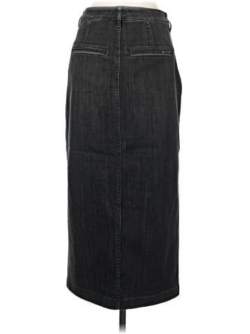 White House Black Market Denim Skirt (view 2)