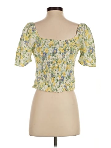 Abercrombie & Fitch Short Sleeve Blouse (view 2)