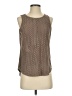Lapis Brown Sleeveless Blouse Size S - photo 1
