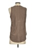 Lapis Brown Sleeveless Blouse Size S - photo 2