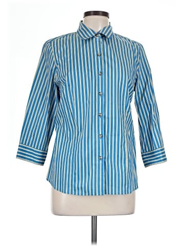 Charter Club 3/4 Sleeve Button-Down Shirt (view 1)