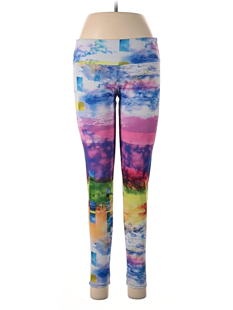 Pre-owned Onzie Leggings In Purple