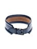 Alexander McQueen 100% Leather Blue Leather Belt Size 28 waist - photo 1