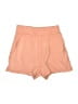 Zara Solid Orange Shorts Size S - photo 1
