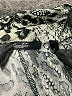 Essentials by Milano Animal Print Black 3/4 Sleeve Blouse Size XL - photo 7