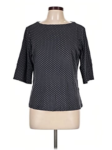 Christopher & Banks 3/4 Sleeve T-Shirt (view 1)
