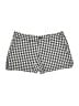 Old Navy 100% Cotton Checkered-gingham Black Shorts Size 6 - photo 1