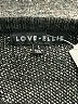 Love Print Black Pullover Sweater Size L (youth) - photo 3
