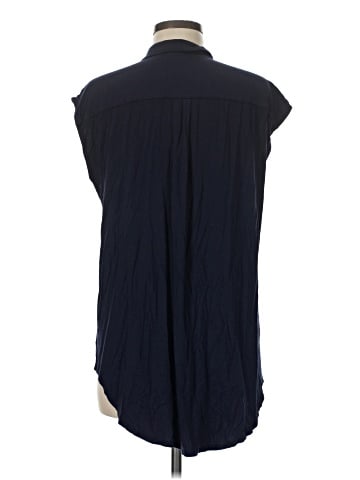 Eileen Fisher Sleeveless Button-Down Shirt (view 2)