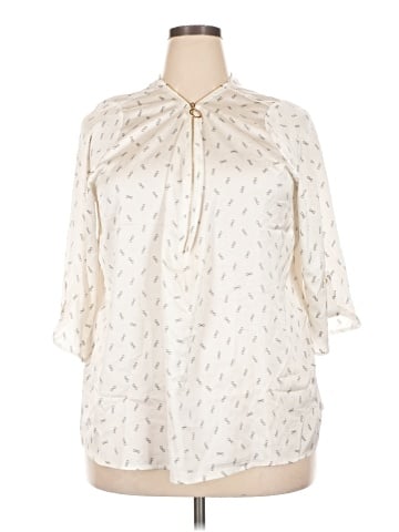 Tempted Hearts 3/4 Sleeve Blouse (view 1)