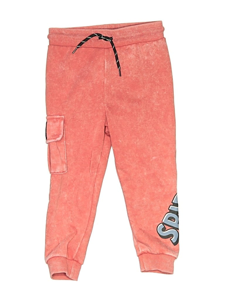 Pre-owned Marvel Kids' Casual Pants In Pink