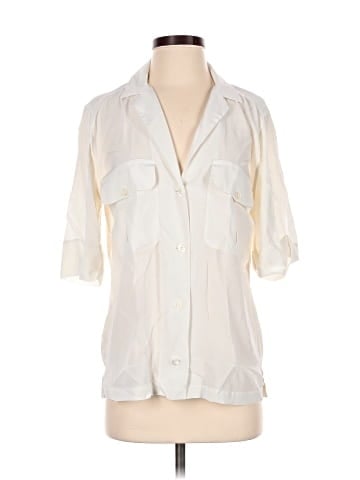 Equipment 3/4 Sleeve Button-Down Shirt (view 1)