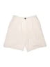 MELLODAY Solid Ivory Shorts Size L - photo 1
