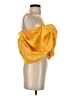 Shein 100% Polyester Yellow Sleeveless Blouse Size S - photo 4