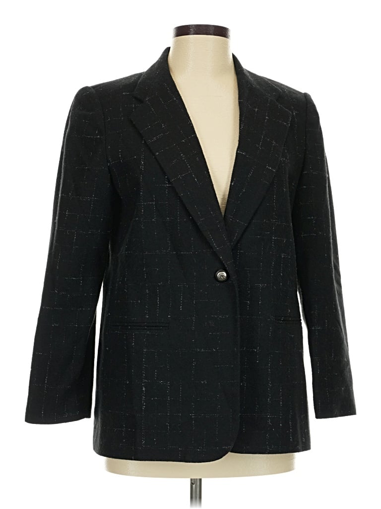 Pre-owned Requirements Blazer Jacket In Black