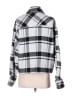 Love Tree 100% Polyester Plaid White Jacket Size M - photo 2