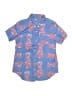 Crewcuts Tropical Blue Short Sleeve Button-Down Shirt Size 6 - 7 - photo 1