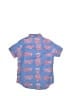 Crewcuts Tropical Blue Short Sleeve Button-Down Shirt Size 6 - 7 - photo 2