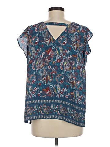 Ann Taylor LOFT Short Sleeve Blouse (view 2)