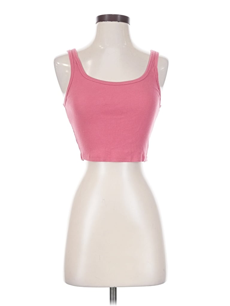 Pre-owned Wet Seal Tank Top Pink Strapless Neckline Tops