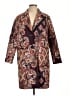 Chico's 100% Polyester Paisley Brown Coat Size L - photo 1